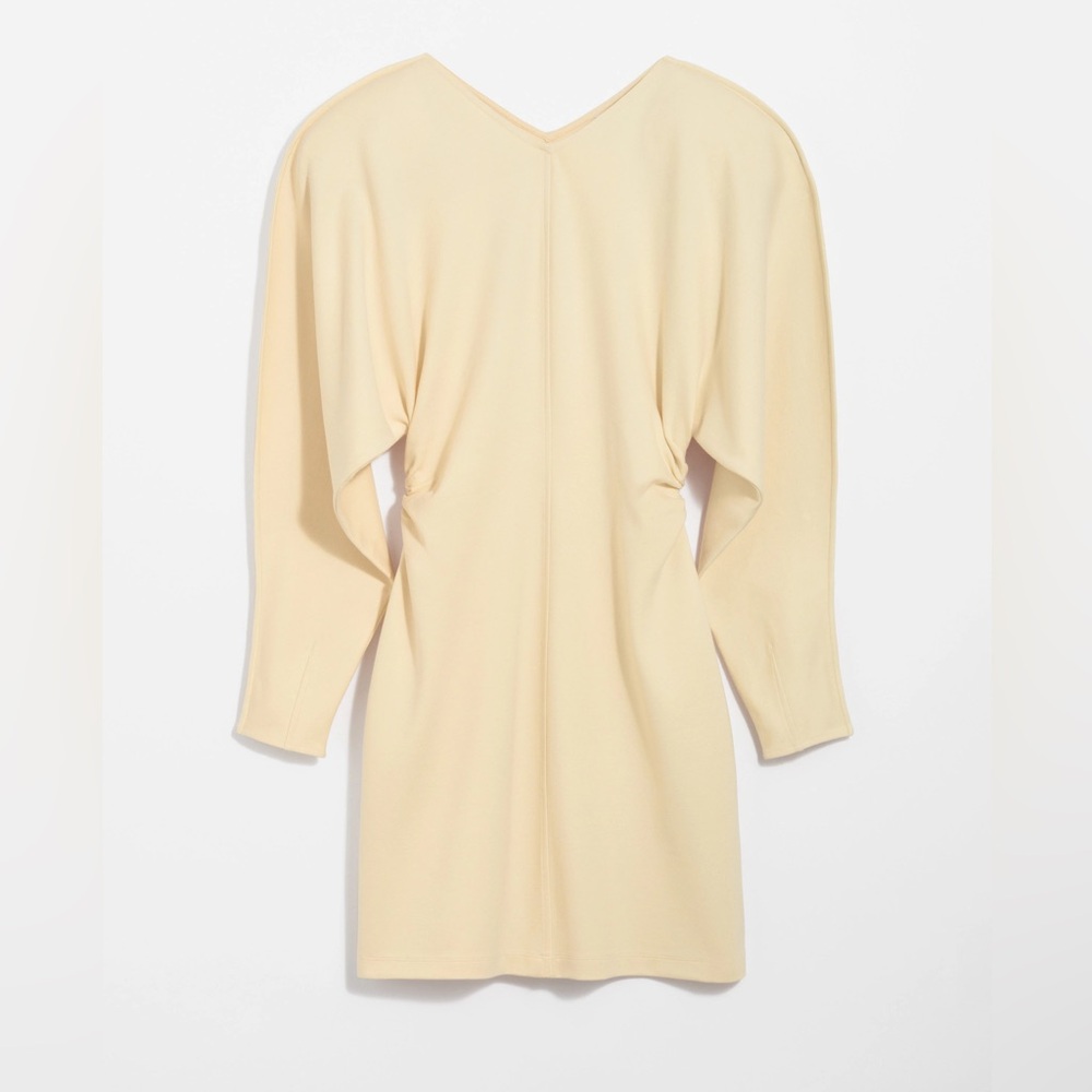 & Other Stories Butter Yellow Mini Dress